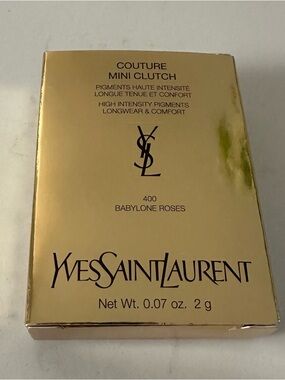 Yves Saint Laurent Couture Mini Clutch Longwear Eye Shadow NIB $90 *See notes